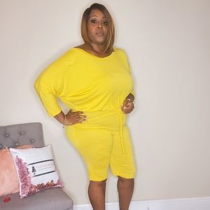 Yellow Romper - NWOT